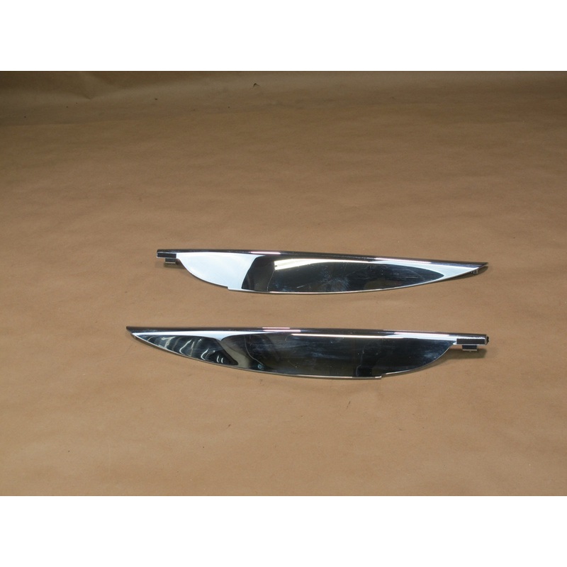 2011-2017 Infiniti QX56 QX80 Center Console Chrome Side Trim Cover Set OE 2