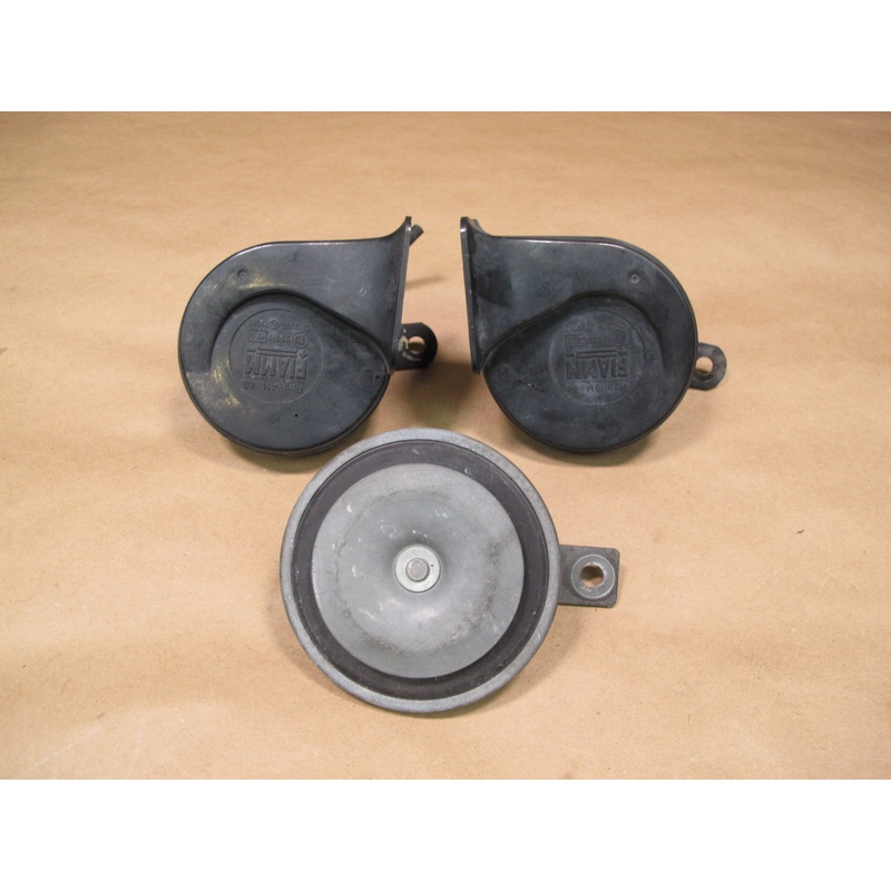 90-02 Mercedes R129 SL Set of 3 High & Low Tone Pitch Horn Theft Signal OEM