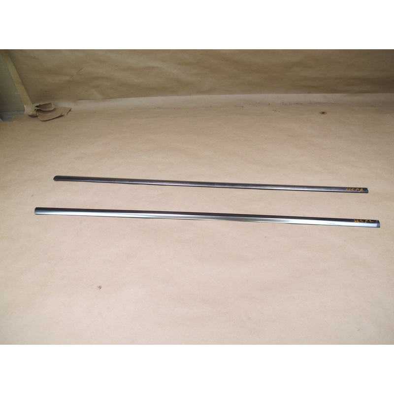 96-02 Mercedes R129 Sl-class Set of 2 Door Window Chrome Trim Molding OEM