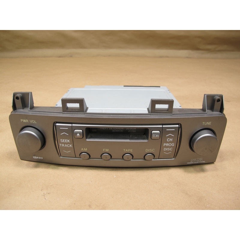2004 Lexus UZJ100L LX470 Radio CD Cassette Player Receiver 86120-60622