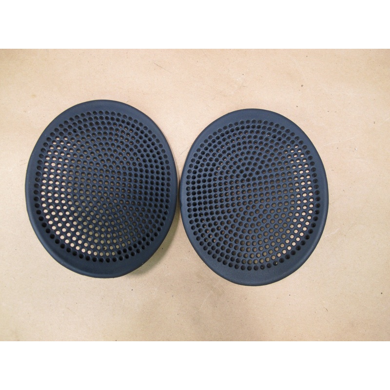 85-89 Toyota MR2 AW15 Set of 2 Dash Left & Right Speaker Trim Cover Blue OEM