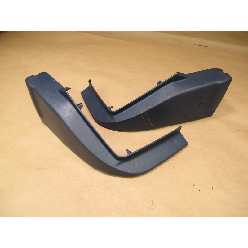 85-89 Toyota MR2 Dash Instrument Cluster Left & Right Side Trim Cover Blue OEM