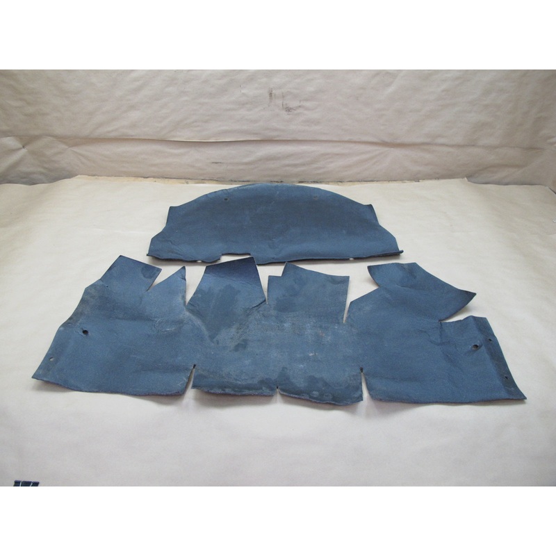 87-89 Toyota MR2 AW15 Front Trunk Frunk Spare Tire Carpet Liner Cover Set OEM