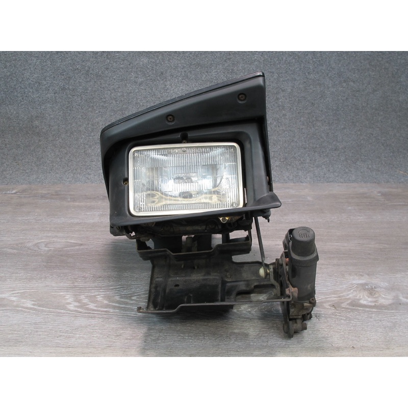 91-93 Mitsubishi 3000GT Front Right POP UP Headlight Lamp w Motor Black OEM