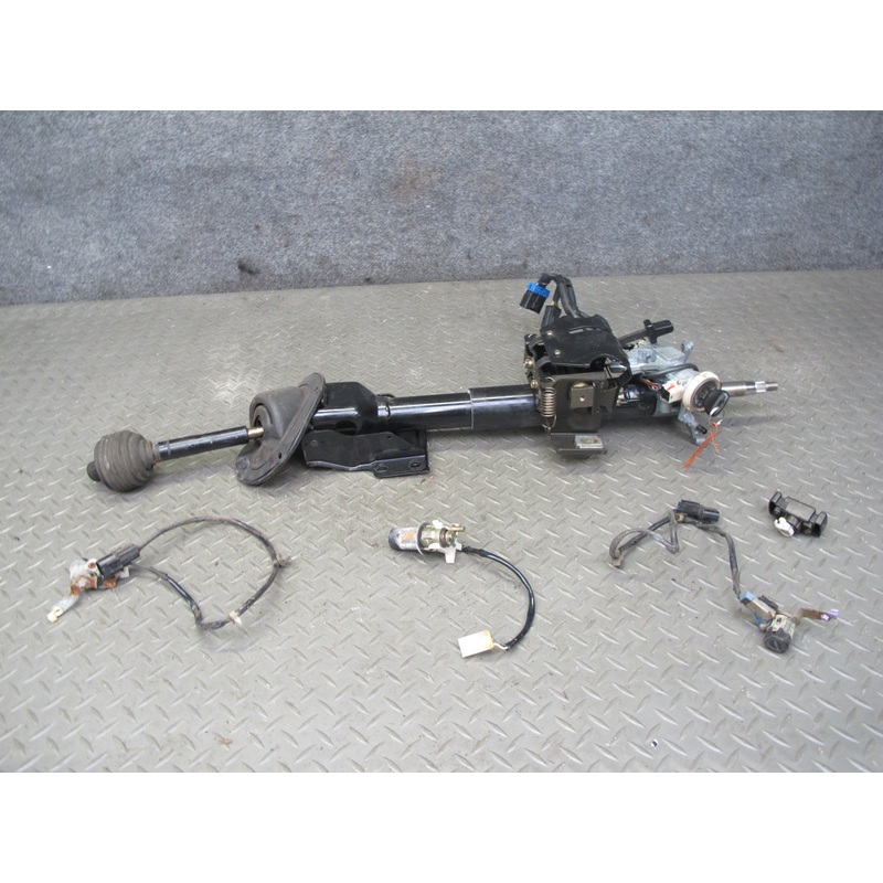 91-93 Mitsubishi 3000GT M/T Steering Column Ignition Door Trunk Lock KEY Set OEM