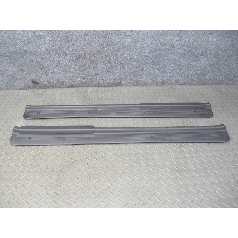 91-99 Mitsubishi 3000GT Set of 2 Door Scuff Sill Plate Trim Cover Panel OEM