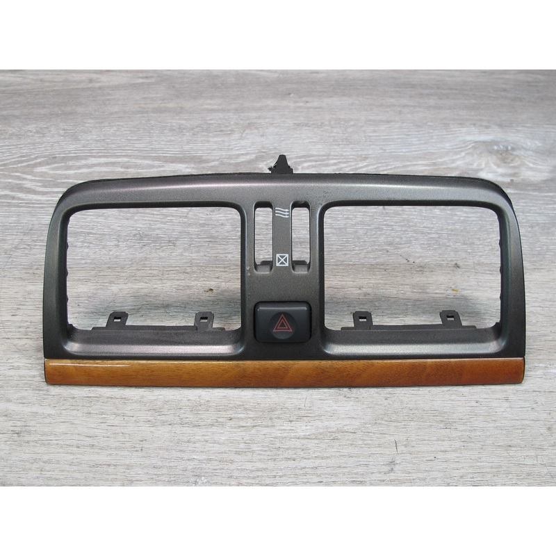 98-00 Lexus UCF20L LS400 Dash Center Air Vent Trim w Hazard Switch OEM