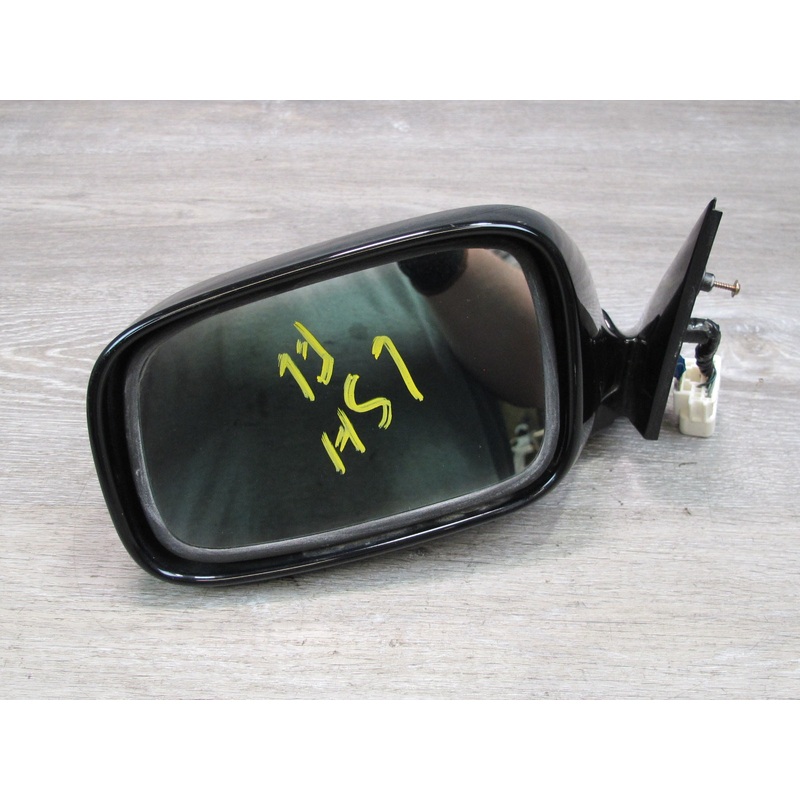 98-00 Lexus UCF20L LS400 Left Door Exterior Side View Heated Mirror Black OEM