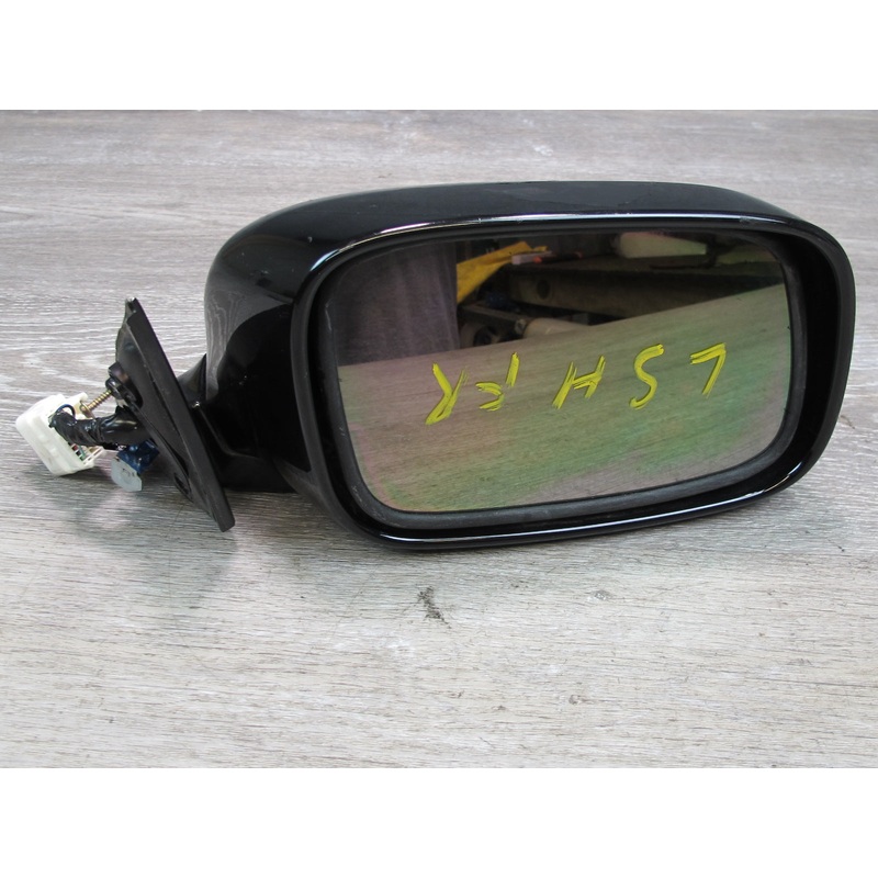 98-00 Lexus UCF20L LS400 Right Door Exterior Side View Heated Mirror Black OEM