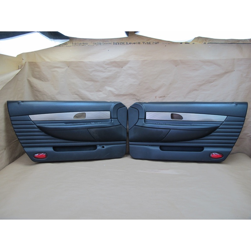 02-05 Ford Thunderbird Set of 2 Left & Right Door Interior Trim Panel OEM