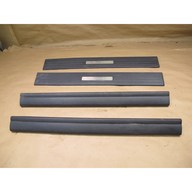 02-05 Ford Thunderbird Set of 4 Door Scuff Sill Plate Trim Cover Panel OEM