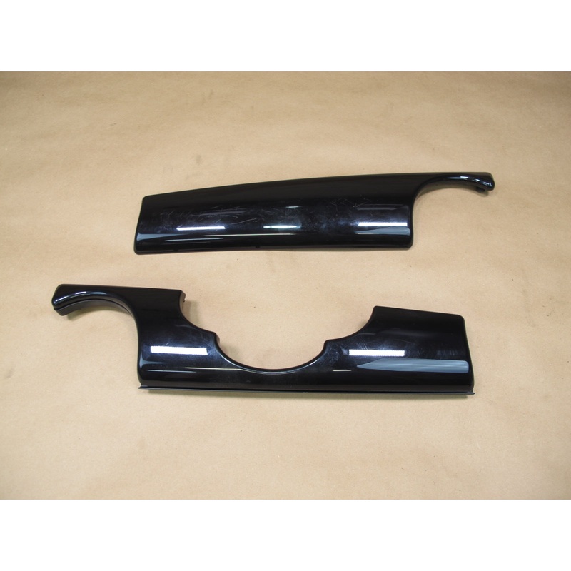 09-10 Mini R57 Convert Set of 2 Dash Left & Right Trim Bezel Cover Black OEM