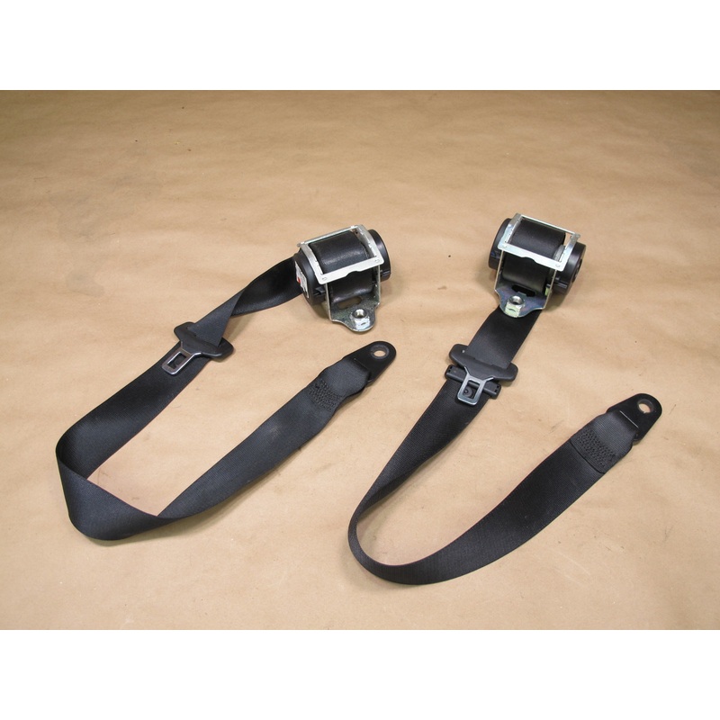 09-15 MINI COOPER S R57 FRONT RIGHT & LEFT SIDE SEATBELT RETRACTOR SET OEM
