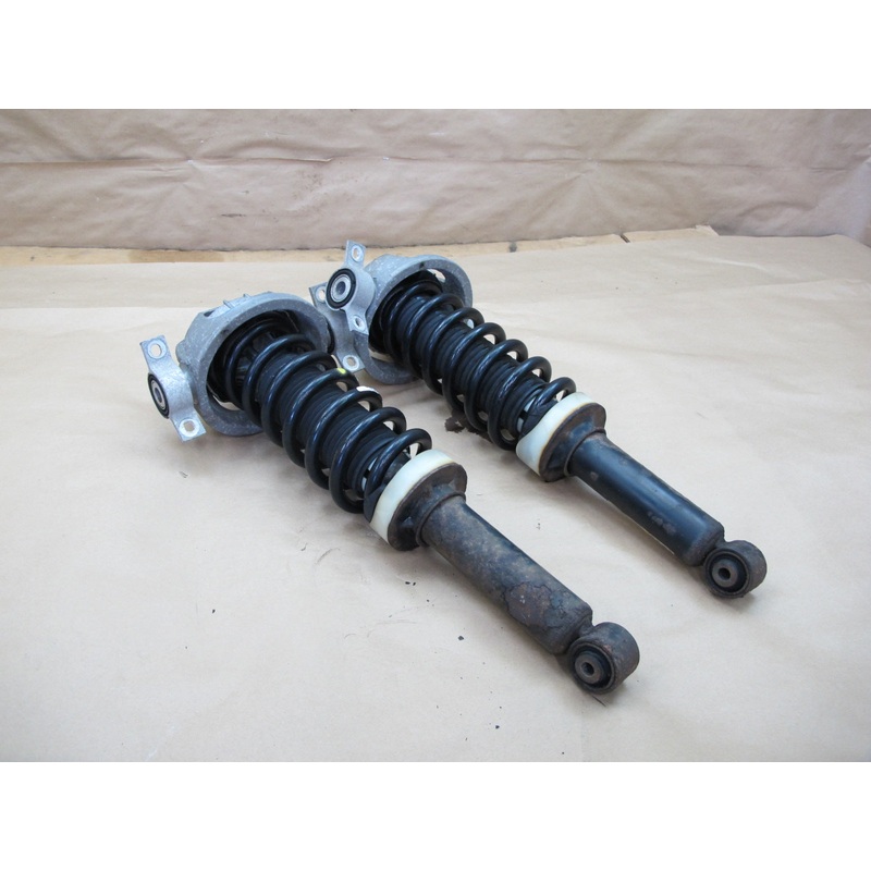 10-15 Audi Q7 4L 3.0L AWD Set of 2 Rear Left Right Strut Shock Absorber OEM