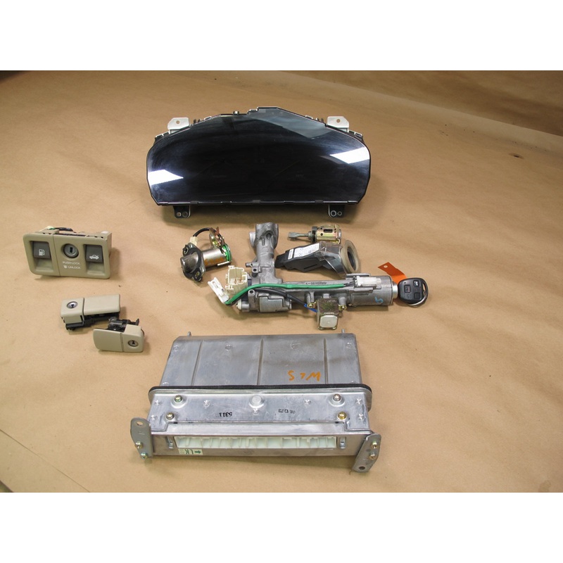 2003 Lexus UCF30L LS430 Engine ECU DME Ignition Speedometer Lock KEY Set OEM