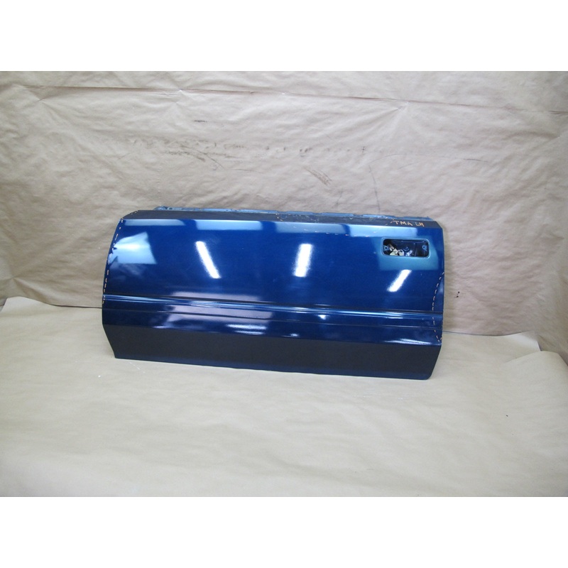 85-89 Toyota MR2 AW15 Left Driver Door Shell Panel Cover Blue OEM
