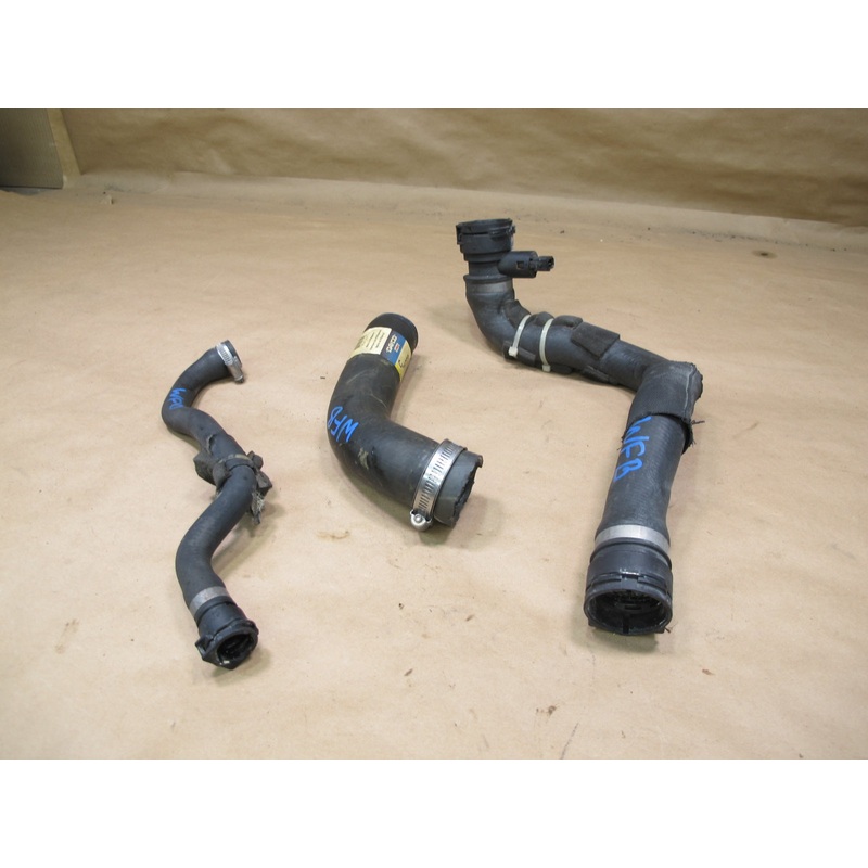 99-03 BMW E39 540I M62 Engine Cooling Radiator Water Hose Line Pipe Set