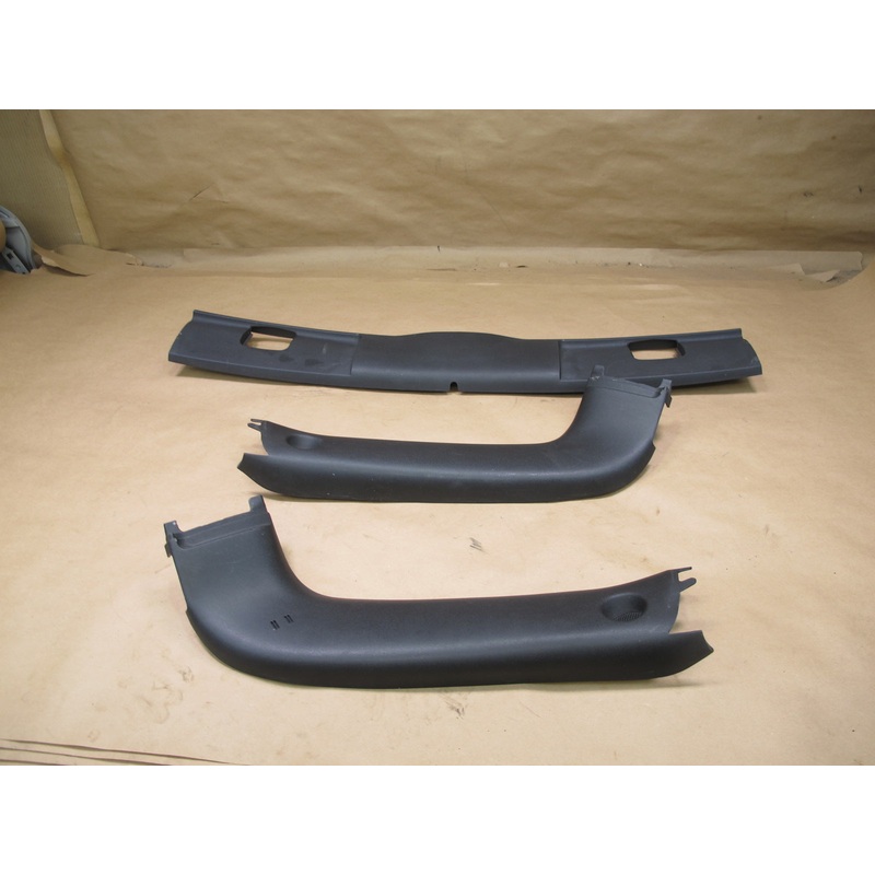 06-07 Pontiac Solstice Set of 3 Front Headliner A Pillar Trim Cover Panel OEM