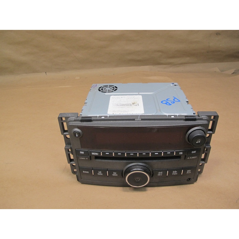 06-09 Pontiac Solstice Radio CD Player Receiver Head Unit 15836049 OEM