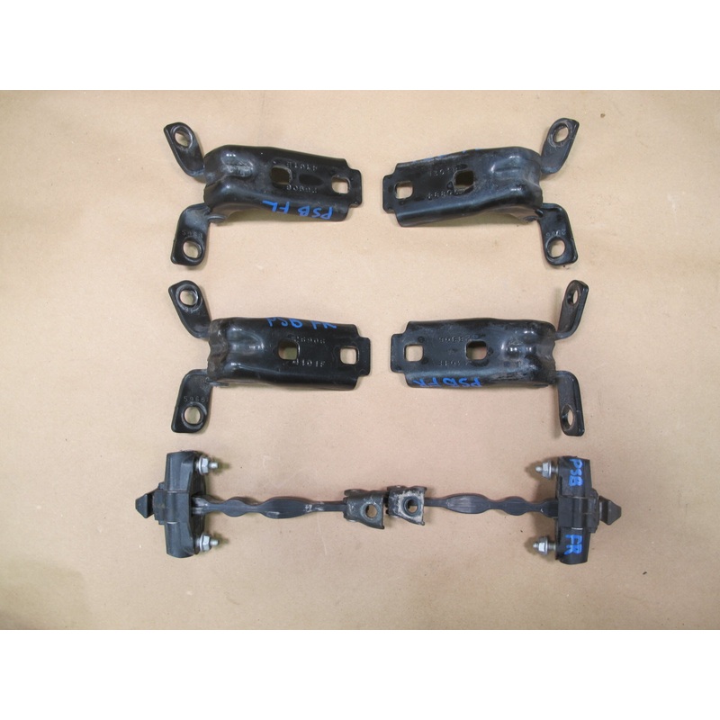 06-09 Pontiac Solstice Set of 6 Left & Right Door Hinge & Stopper OEM