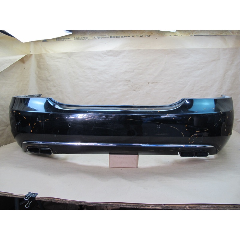 07-11 Mercedes W221 S600 Rear Bumper Cover w PDC Sensors OEM