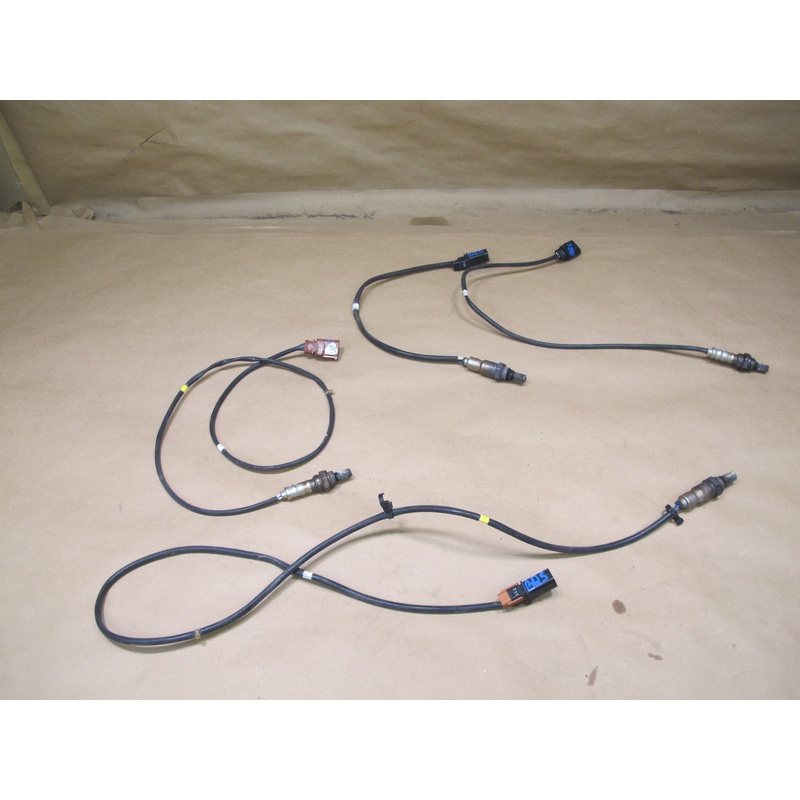 11-15 Audi 4L Q7 3.0L Ctwb Set of 4 Oxygen O2 Lambda Sensor OEM