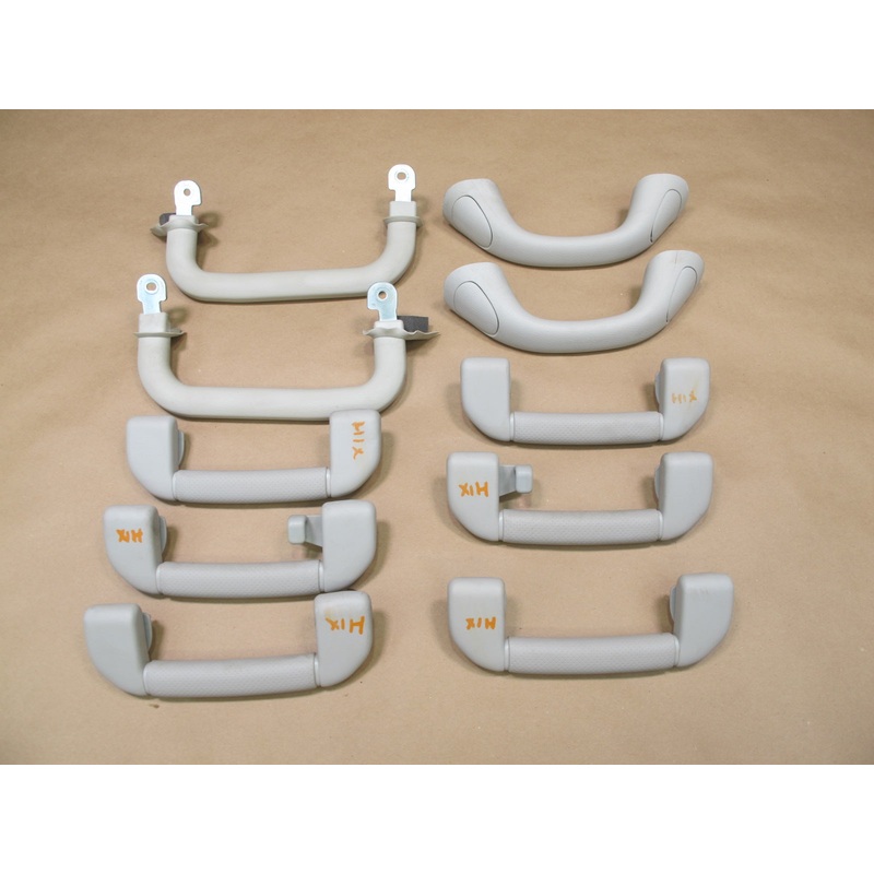 11-17 Infiniti QX56 QX80 Interior Roof Headliner Pillar Grab Handles Set of 10