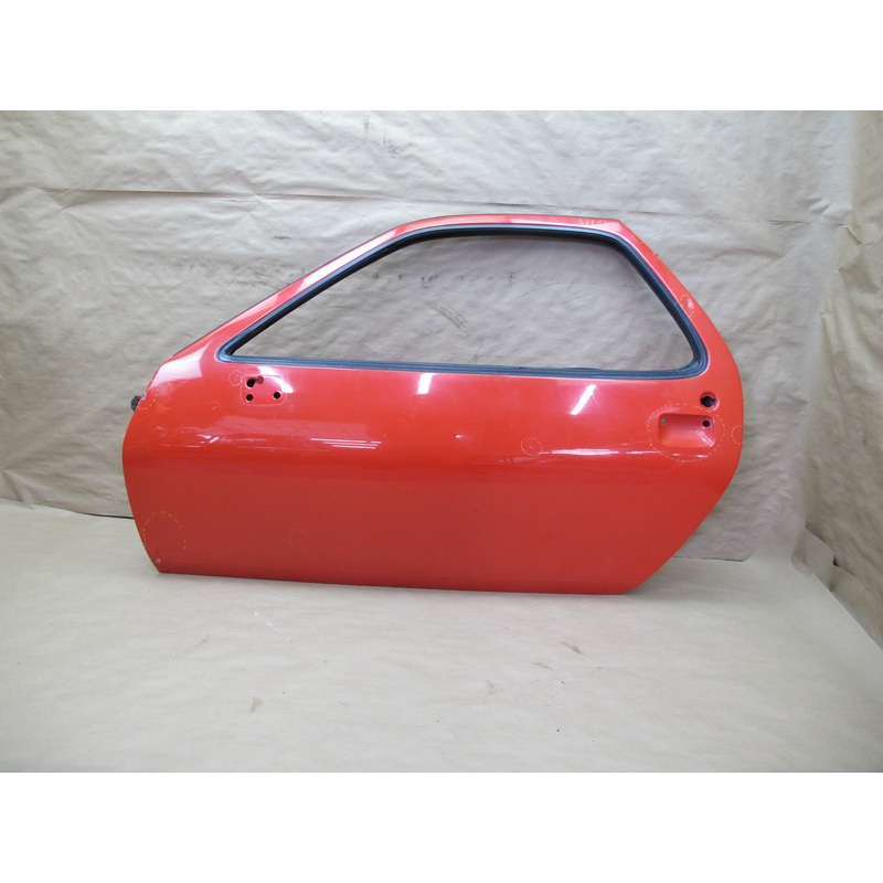 1978-1991 Porsche 928 S Left Driver Door Shell Panel RED