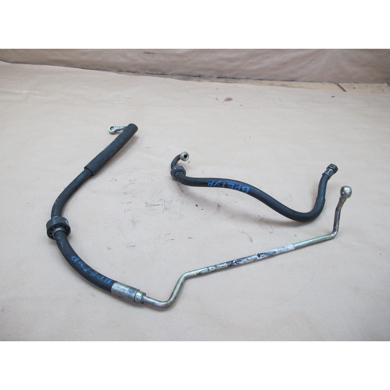 1984-1986 Porsche 928 S Power Steering Hose Pipe Line Set of 2