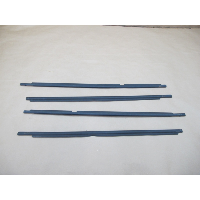 1998-2004 Lexus J100 LX470 Front & Rear Window Weatherstrip Strip Molding Set