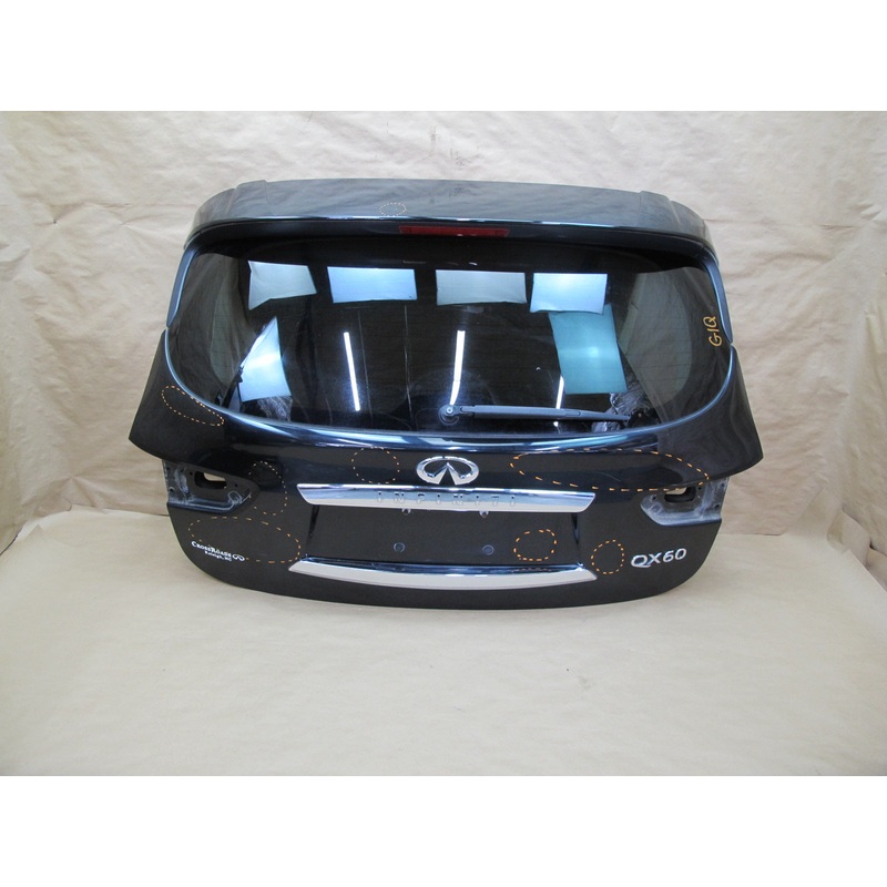 2013-2015 Infiniti JX35 QX60 Rear Trunk Lid Tail Gate Hatch W/ Glass Black