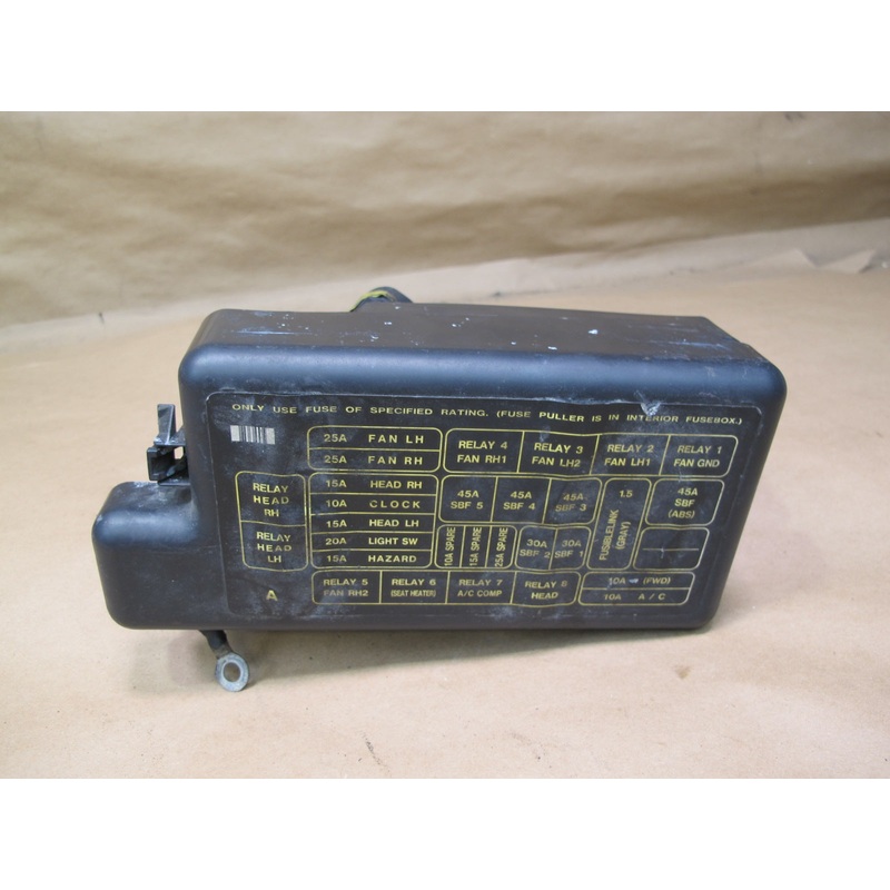 92-97 Subaru SVX Engine Bay Fuse Relay Box Module OEM
