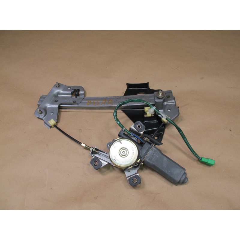 94-97 Subaru SVX Rear Right Quarter Window Regulator w Motor OEM