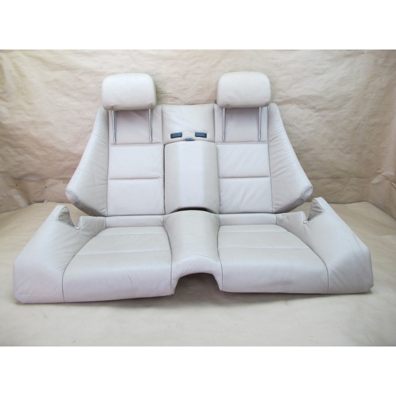 01-06 BMW E46 Convertible Rear Leather Sport Seat Upper Lower Cushion Set OEM