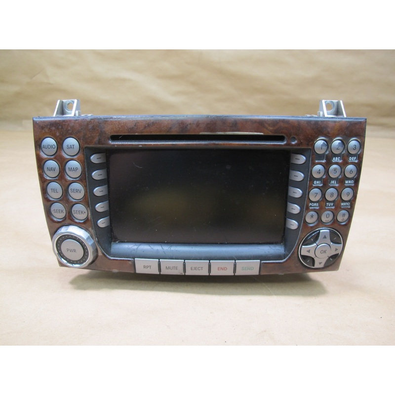 05-11 Mercedes R171 Slk-class GPS Navi Radio CD Player Receiver Head Unit OEM