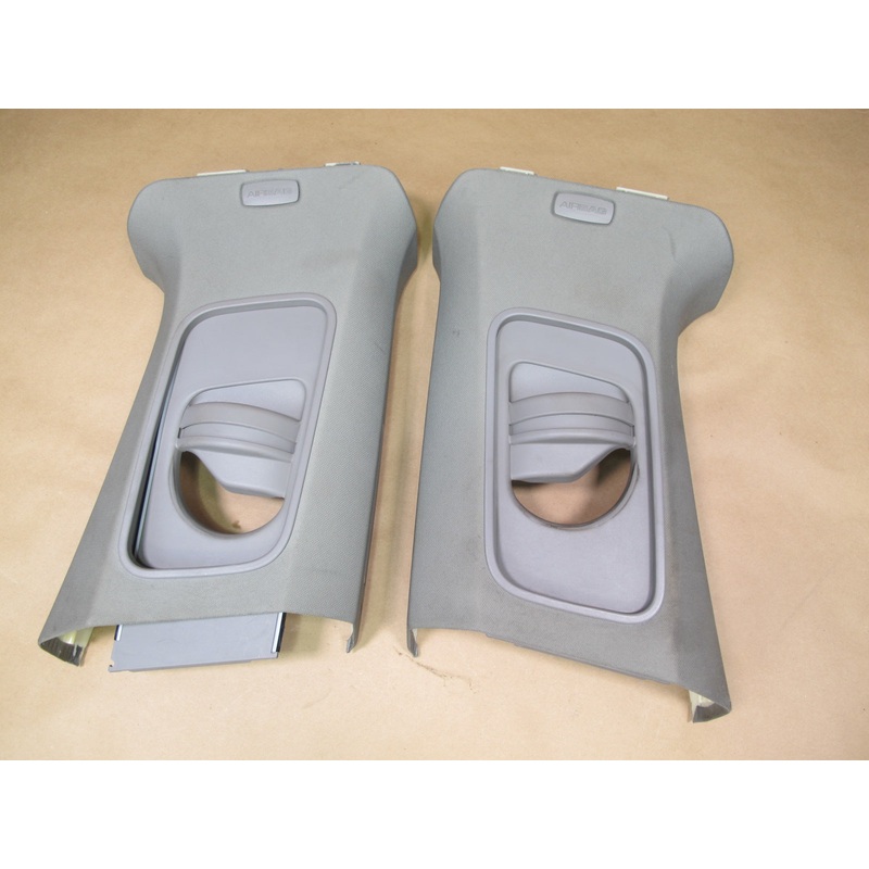 10-16 Porsche Panamera 970 Right & Left Side Upper B Pillar Trim Panel Cover Set