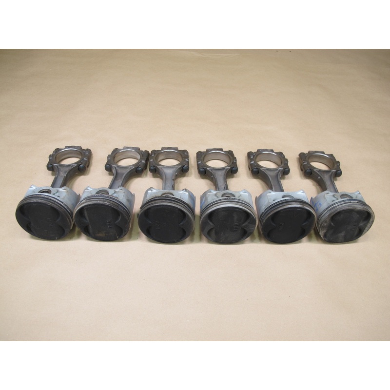 1991-1999 Mitsubishi 3000GT 3.0L Dohc NON Turbo Engine Motor Piston & Rod Set