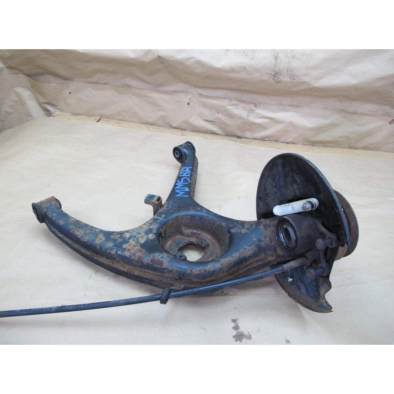 84-91 Mercedes W126 560SEL Rear Right Trailing Arm Knuckle Wheel Hub OEM