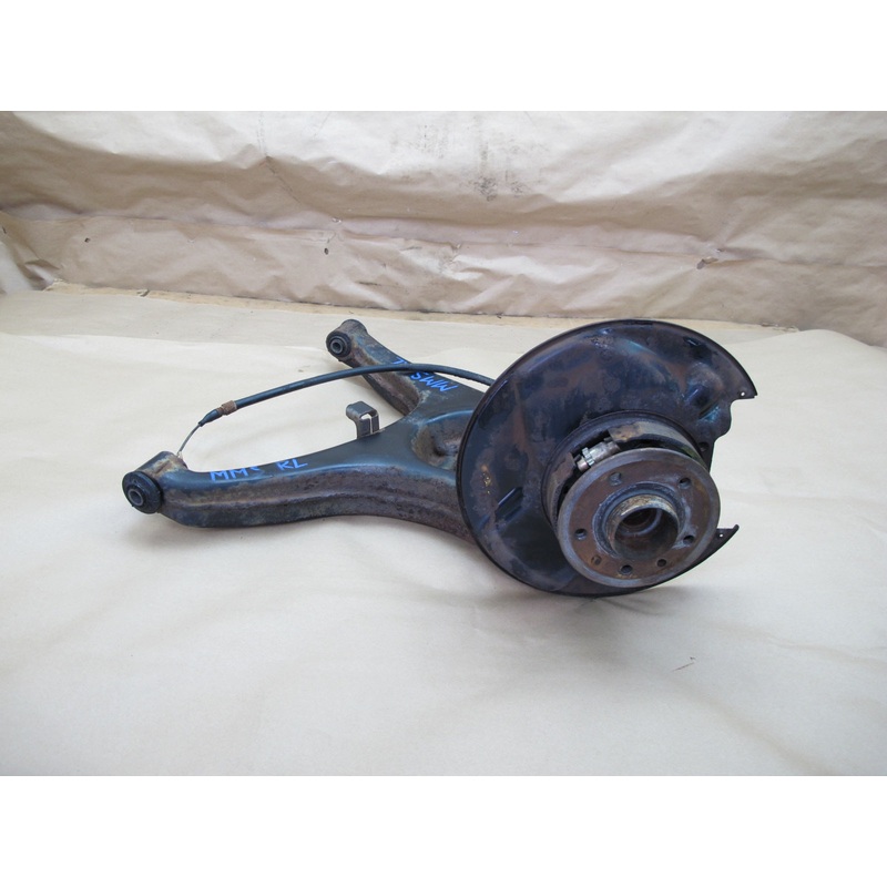 86-91 Mercedes W126 560SEL Rear Left Trailing Arm Knuckle Wheel Hub OEM