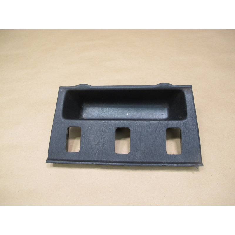 86-91 Mercedes W126 Center Console Coin Tray Switch Bezel Trim Cover Panel OEM