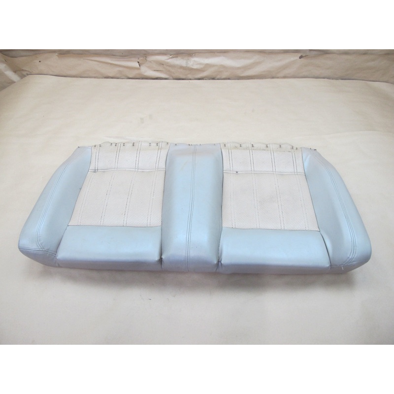 87-91 BMW E30 3-SERIES Convertible Rear Seat Lower Leather Cushion OEM