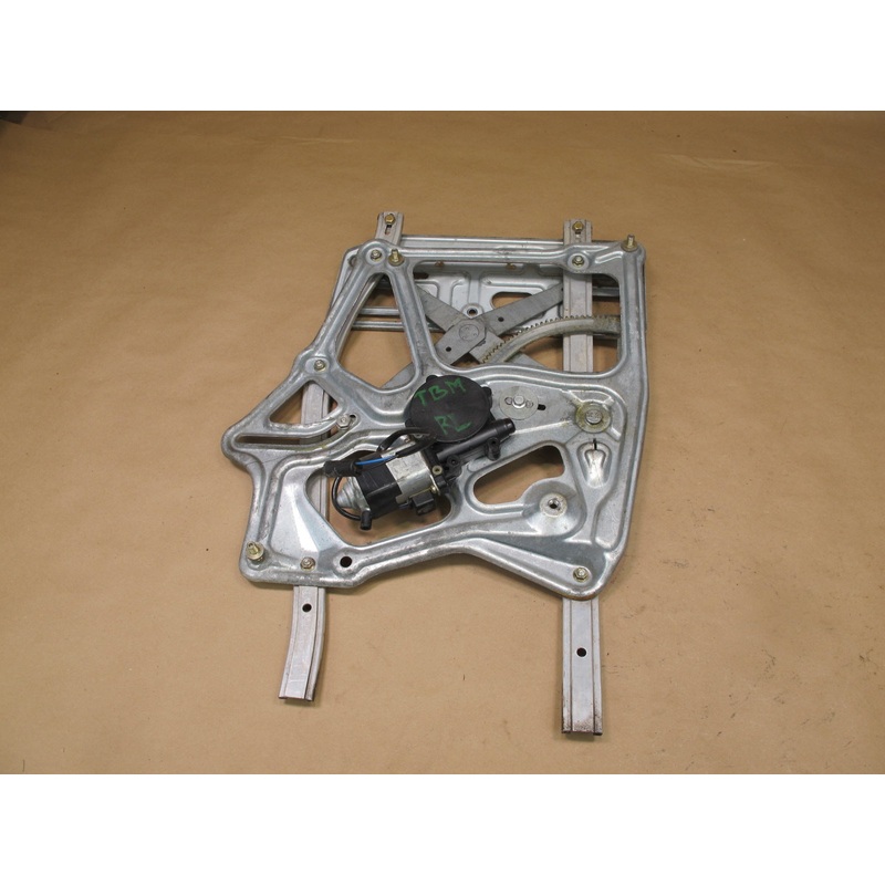 87-91 BMW E30 Convertible Rear Left Quarter Window Regulator w Motor OEM