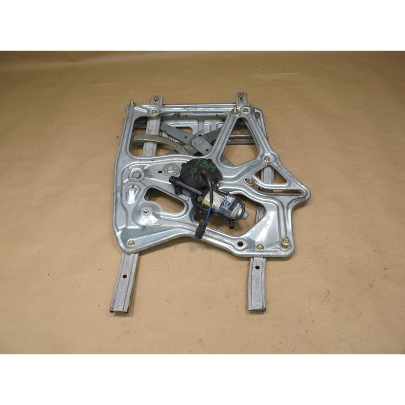87-91 BMW E30 Convertible Rear Right Quarter Window Regulator w Motor OEM