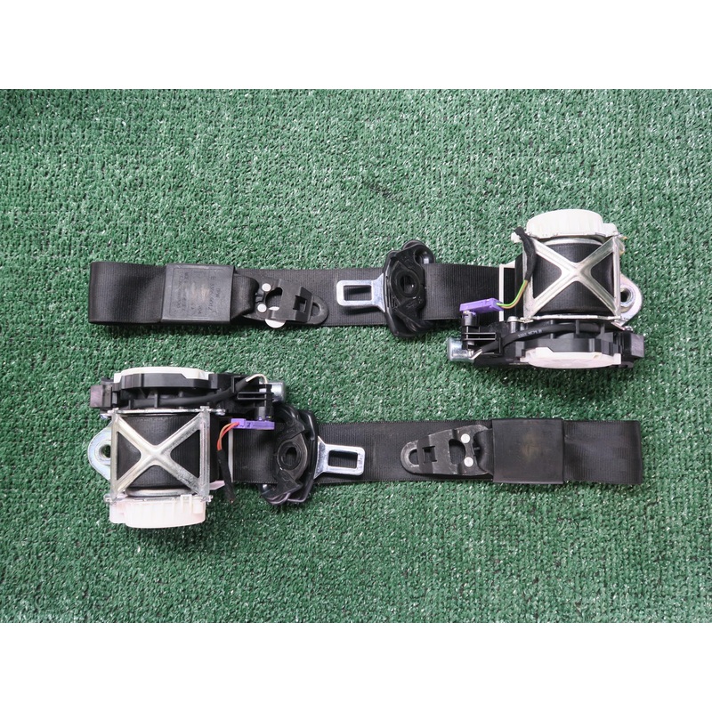 07-09 AUDI Q7 FRONT LEFT & RIGHT SIDE SEATBELT RETRACTOR SET OEM