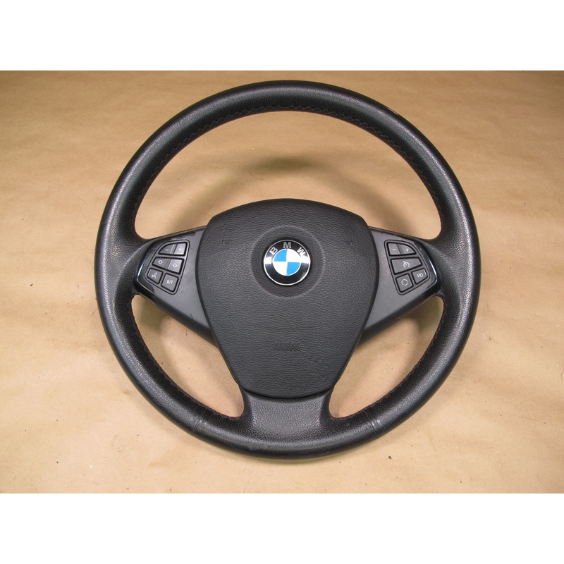 07-10 BMW E83 X3 FRONT LEFT DRIVER SIDE STEERING WHEEL W/ SRS AIRBAG OEM