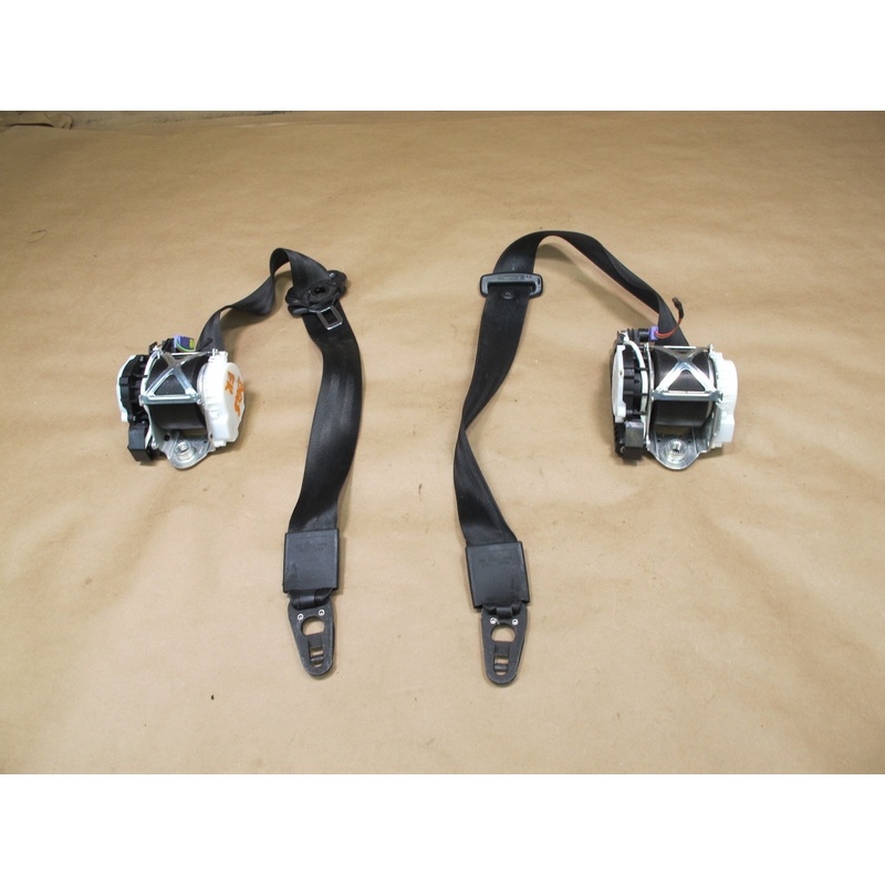 07-15 AUDI Q7 FRONT RIGHT & LEFT SIDE SEATBELT RETRACTOR SET OEM