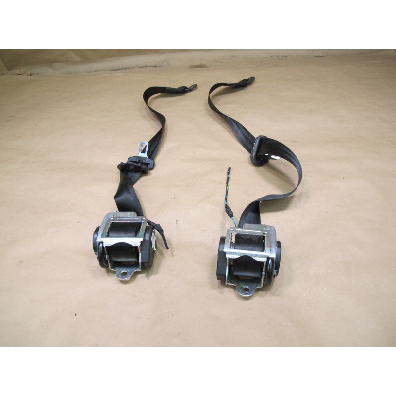 07-15 AUDI Q7 REAR RIGHT & LEFT SIDE SEATBELT RETRACTOR SET OEM