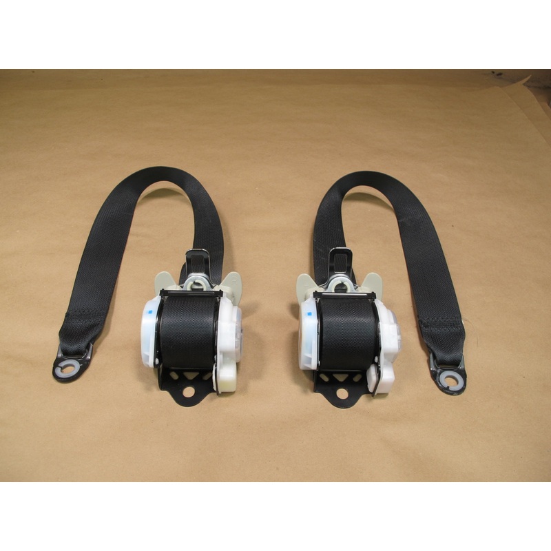 11-17 INFINITI QX56 QX80 REAR RIGHT & LEFT SIDE SEATBELT RETRACTOR SET OEM