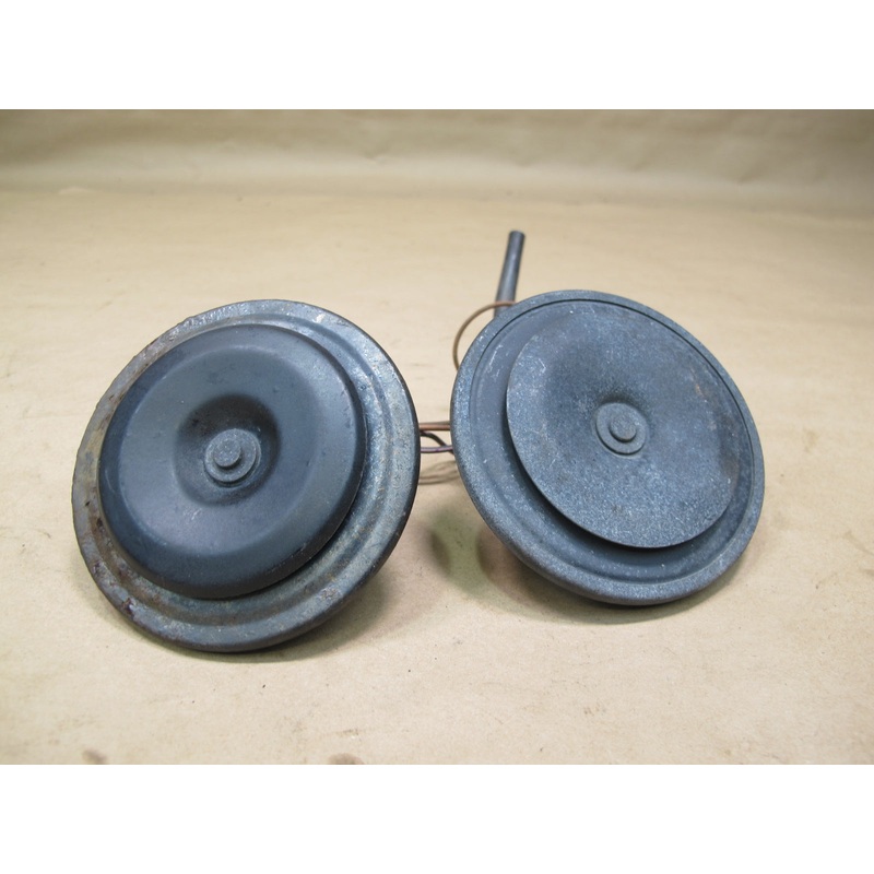 87-91 BMW E30 3-SERIES Set of 2 High & Low Tone Note Pich Horn Signal OEM