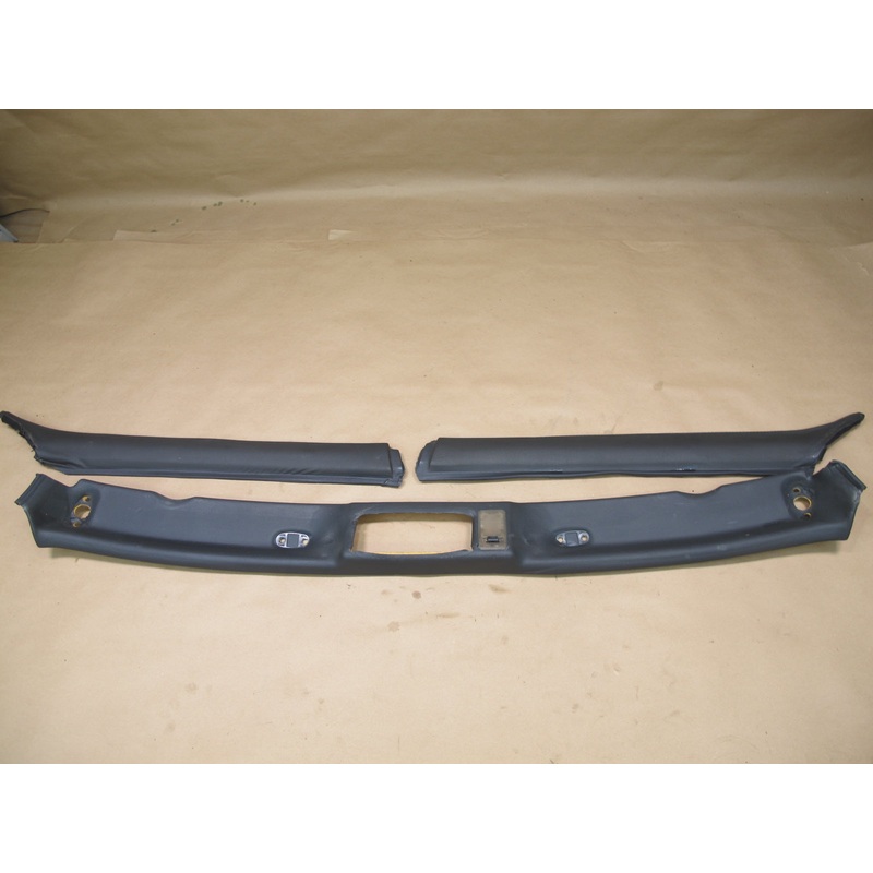 87-91 BMW E30 3-SERIES Set of 3 Front Headliner A Pillar Trim Cover Panel OEM